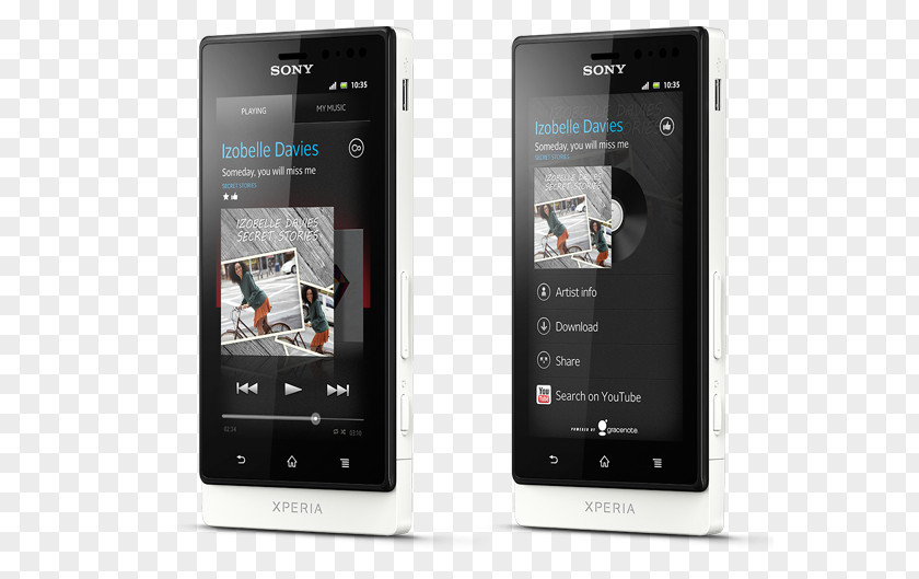 Smartphone Sony Xperia Sola P U Ion PNG