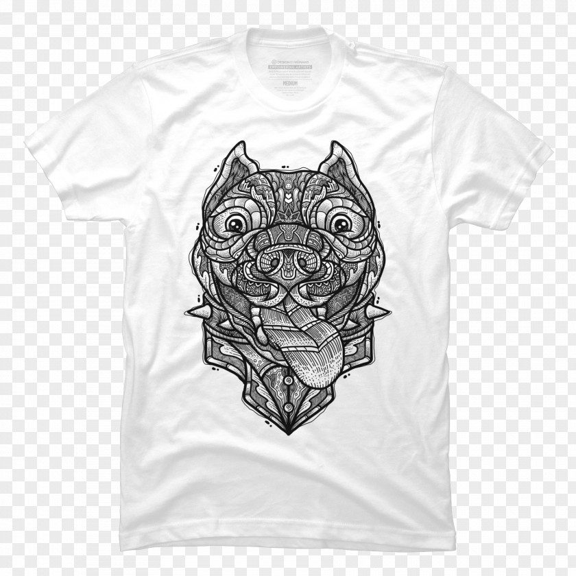 T-shirt Pug American Pit Bull Terrier Staffordshire PNG