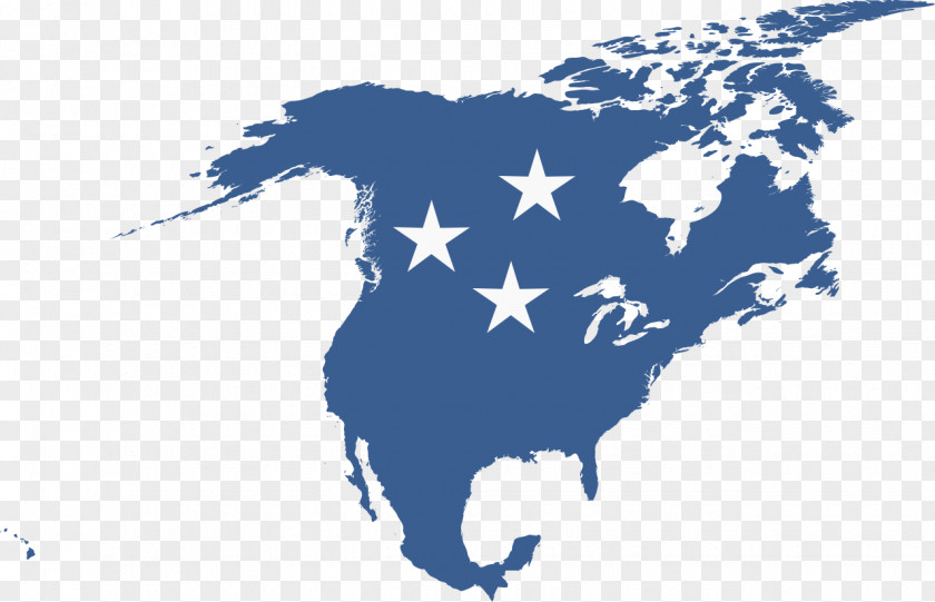 United States South America Latin Blank Map PNG