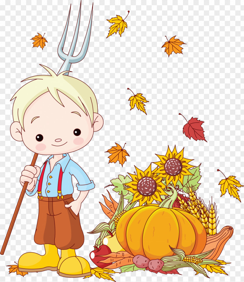 Autumn Pre-school Vegetable Child Clip Art PNG