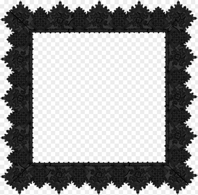Lace Boarder Picture Frames PNG