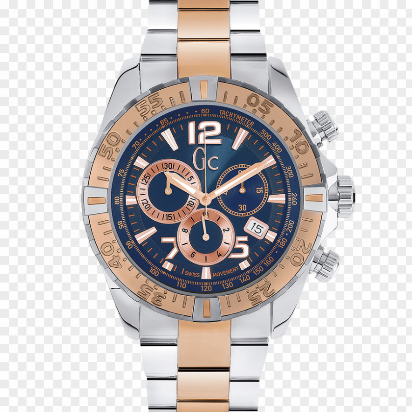 Metalcoated Crystal Chronograph Watch Strap Guess Jewellery PNG