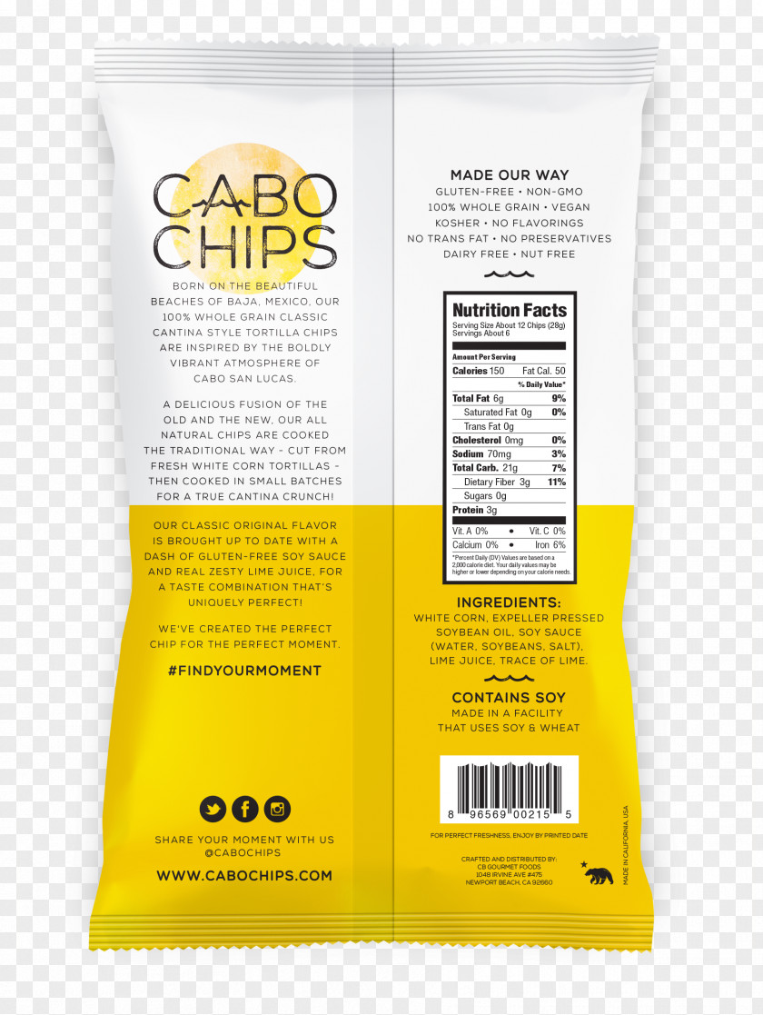 Soy Sauce Cabo San Lucas Salsa Corn Tortilla Hummus Chip PNG