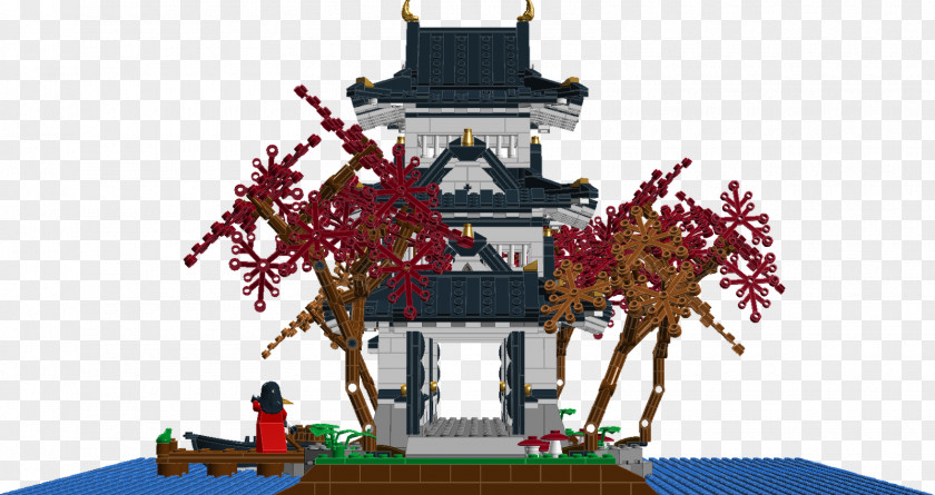 Tree LEGO Bridge Tower PNG
