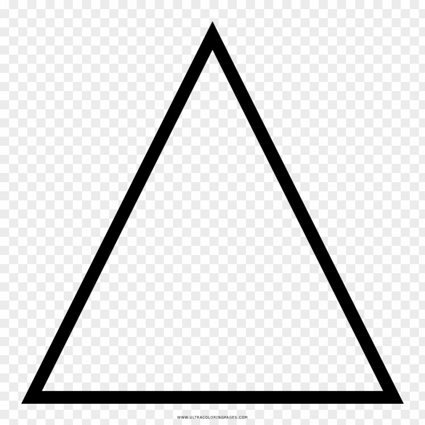 Triangular Shape Equilateral Triangle Right PNG