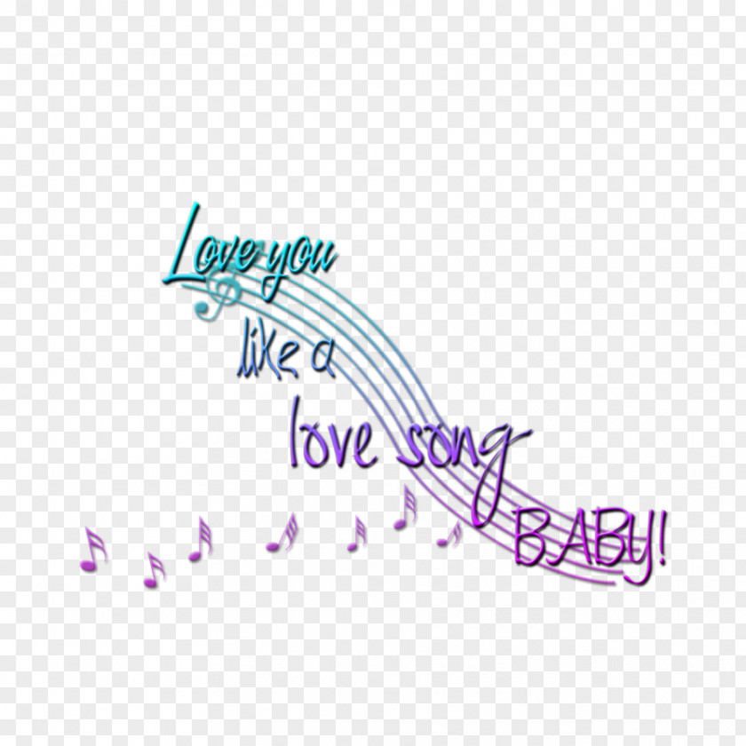 Material Love Text Image Editing PNG