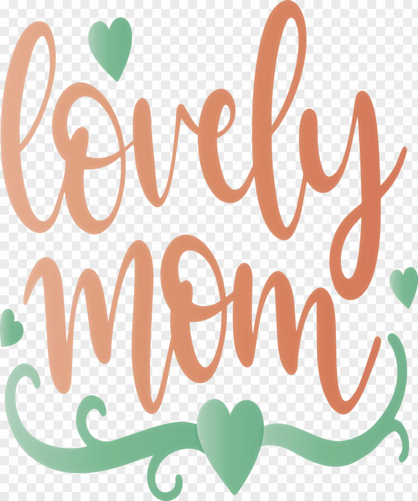 Mothers Day Lovely Mom PNG
