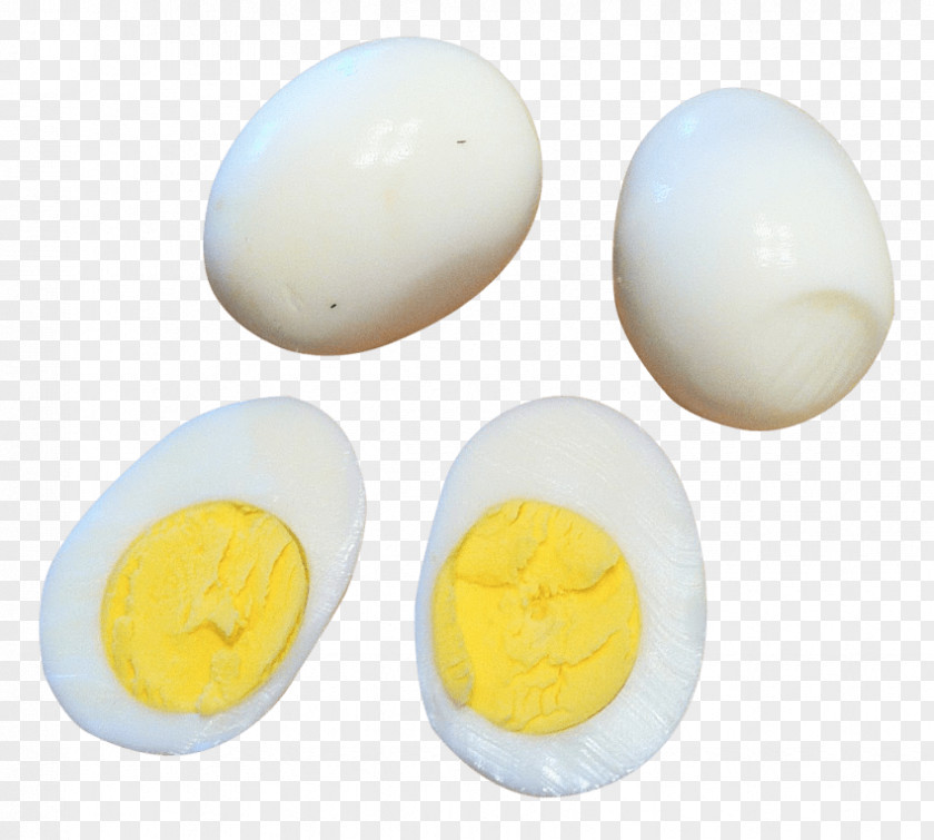 Egg Boiled Chicken White Yolk PNG