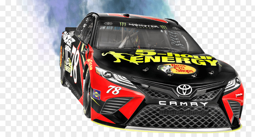 Racing Athletes Furniture Row World Rally Car Toyota Camry 2018 Monster Energy NASCAR Cup Series PNG