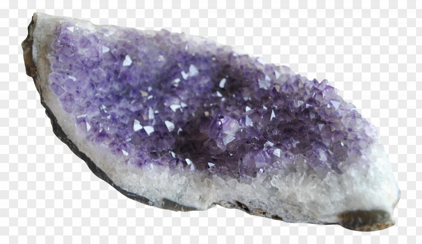 Rock Crystal Geode Amethyst Quartz PNG