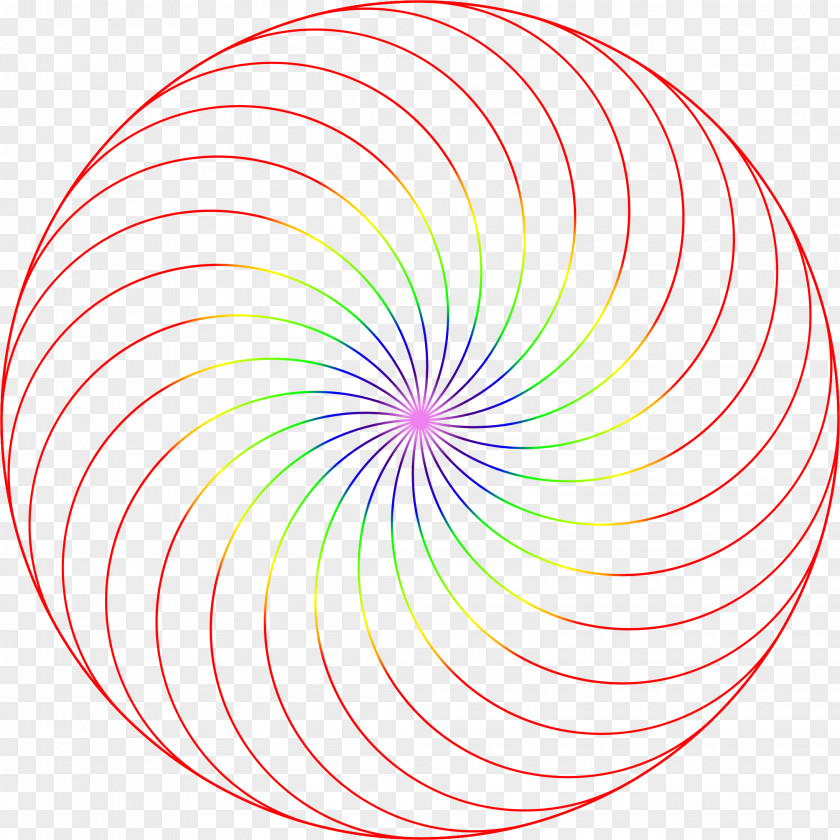 Spiral Circle Area Vortex PNG