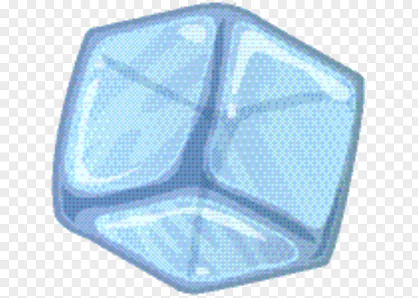 Blue Plastic Angle Design PNG