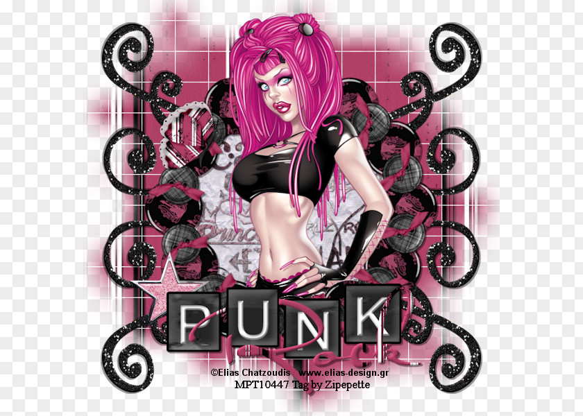 Design Poster Album Cover Pink M PNG
