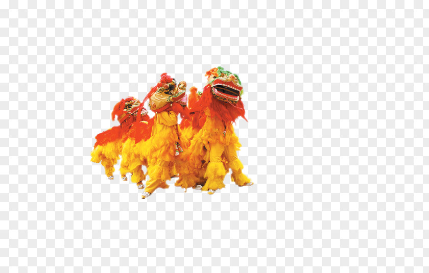 Lion China Dance Dragon Chinese New Year PNG