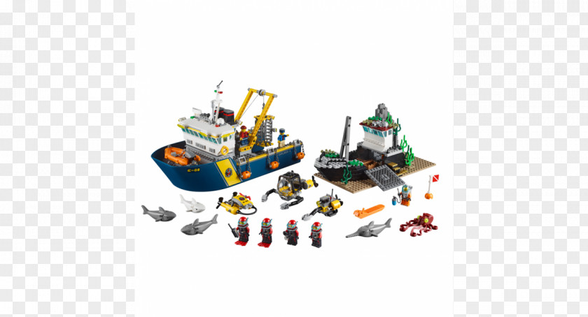 Toy Lego City LEGO 60095 Deep Sea Exploration Vessel The Group PNG