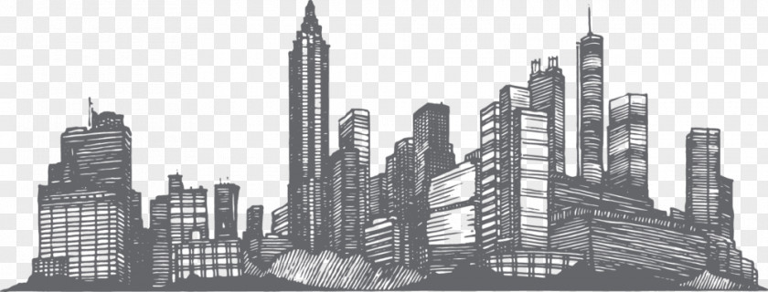 City Skyline Atlanta Vector Graphics Image PNG