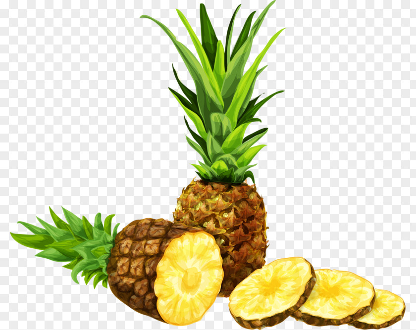 Cut Pineapple Juice Cocktail Jus Dananas PNG