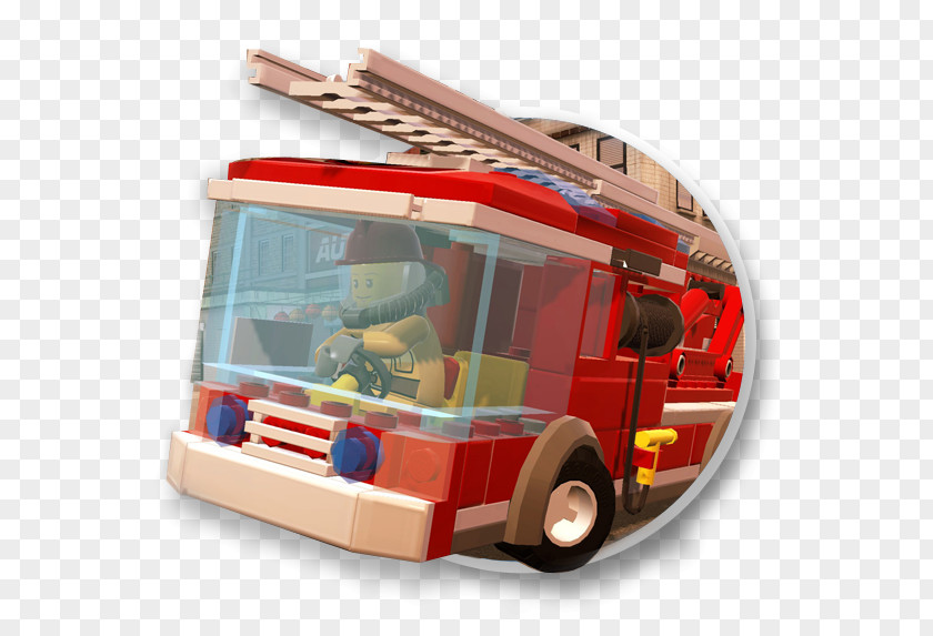 Fire Truck Lego City Undercover: The Chase Begins Wii U PNG