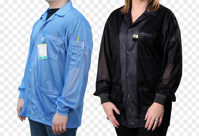 Jacket Lab Coats Electrostatic Discharge Glove Sleeve PNG