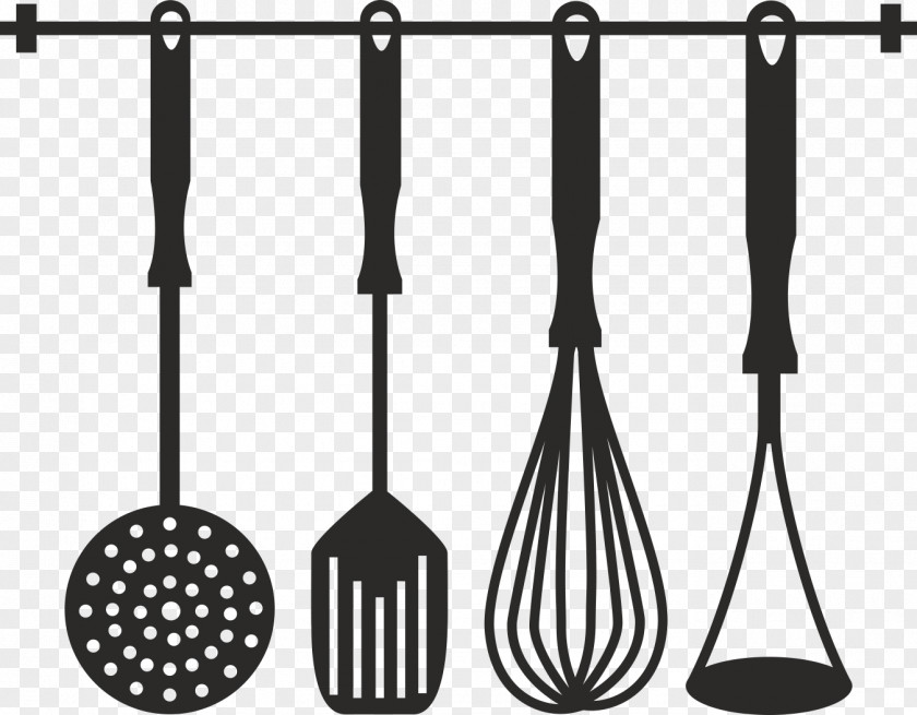 Kitchen Utensil Tool Spatula Whisk PNG