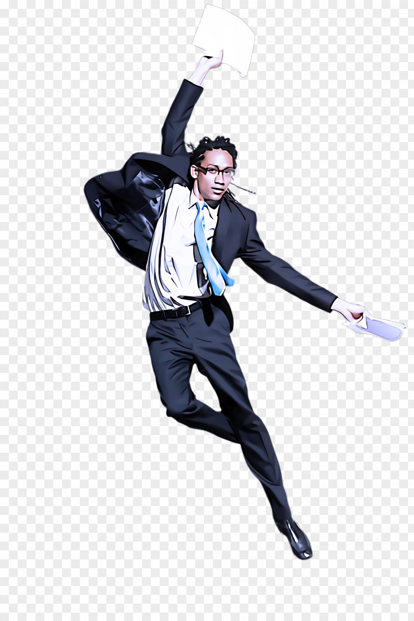 Uniform Modern Dance Jumping Standing Hip-hop Suit PNG