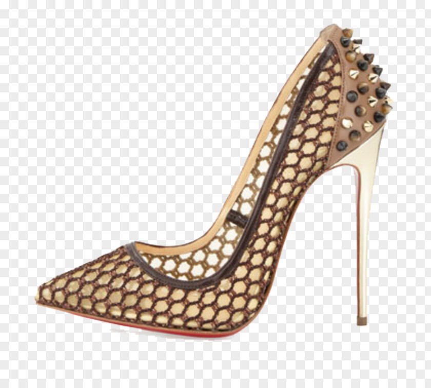 Louboutin Court Shoe High-heeled Footwear Size Designer PNG