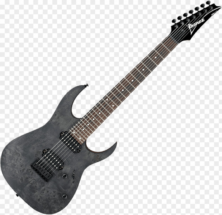 Mandalin Ibanez RG Electric Guitar Seven-string PNG