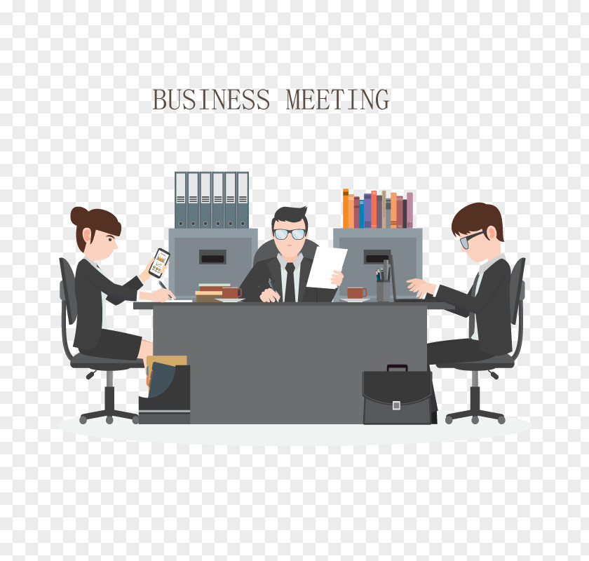 Vector Business Meetings Back Office Human Resources PNG