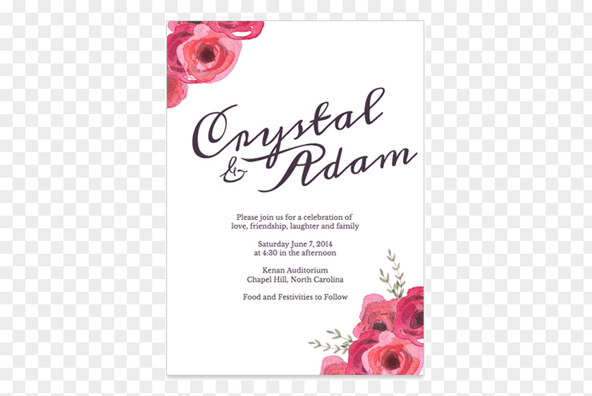 Wedding Invitation Poster Garden Roses Greeting & Note Cards Wish PNG