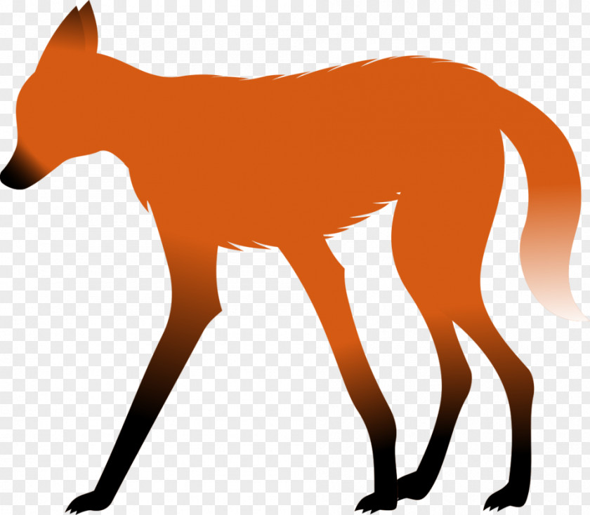 ​​wolf Red Fox Maned Wolf Animal Clip Art PNG