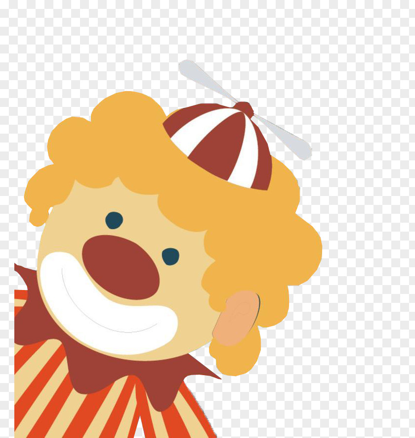 Cartoon Clown Circus PNG