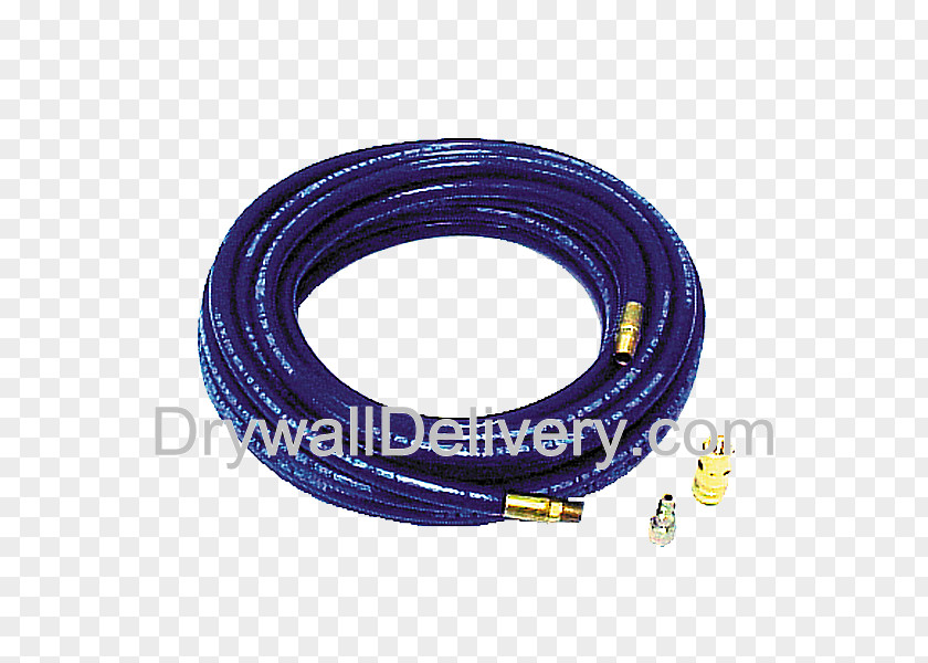 Knockdown Texture Coaxial Cable Marshalltown Hose Coupling PNG