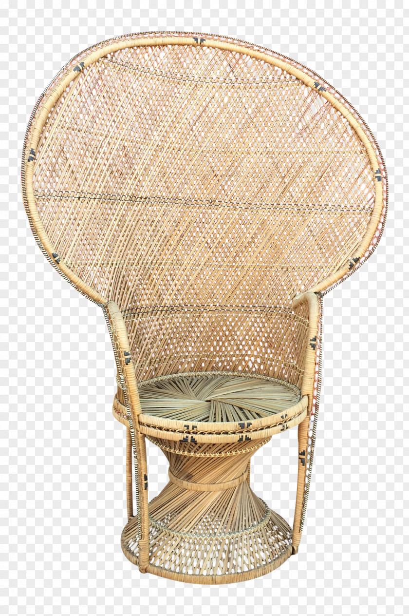 Noble Wicker Chair Garden Furniture Basket PNG