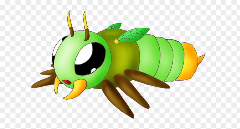 Animal Figure Claw Caterpillar Cartoon PNG