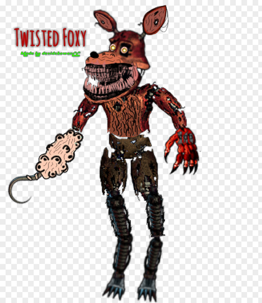Foxy De Fnaf 4 Five Nights At Freddy's Freddy's: The Twisted Ones Animatronics Drawing PNG