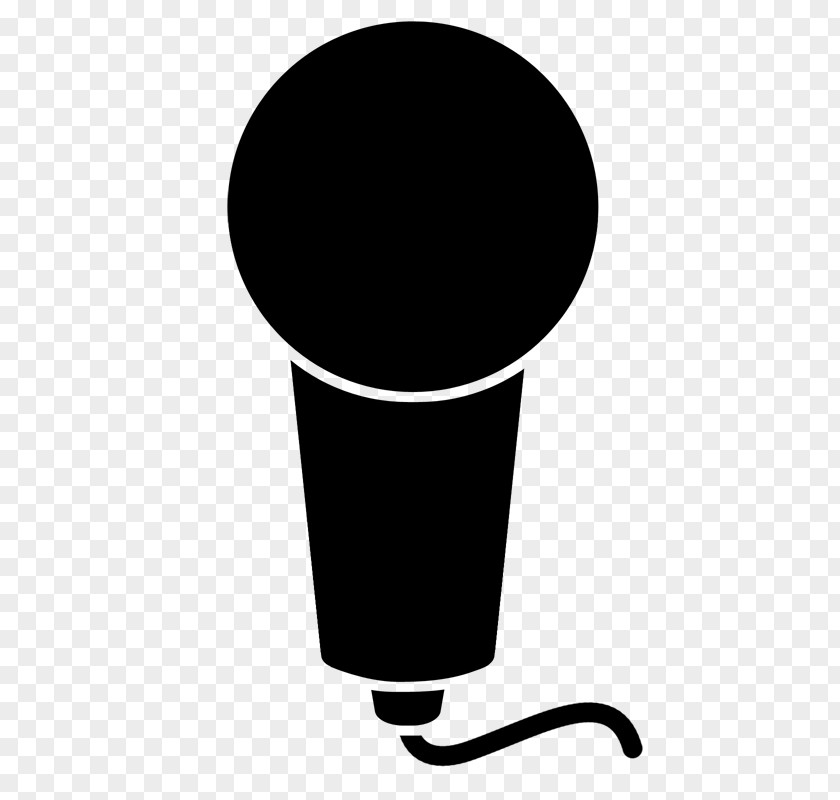 Microphone Line Font PNG