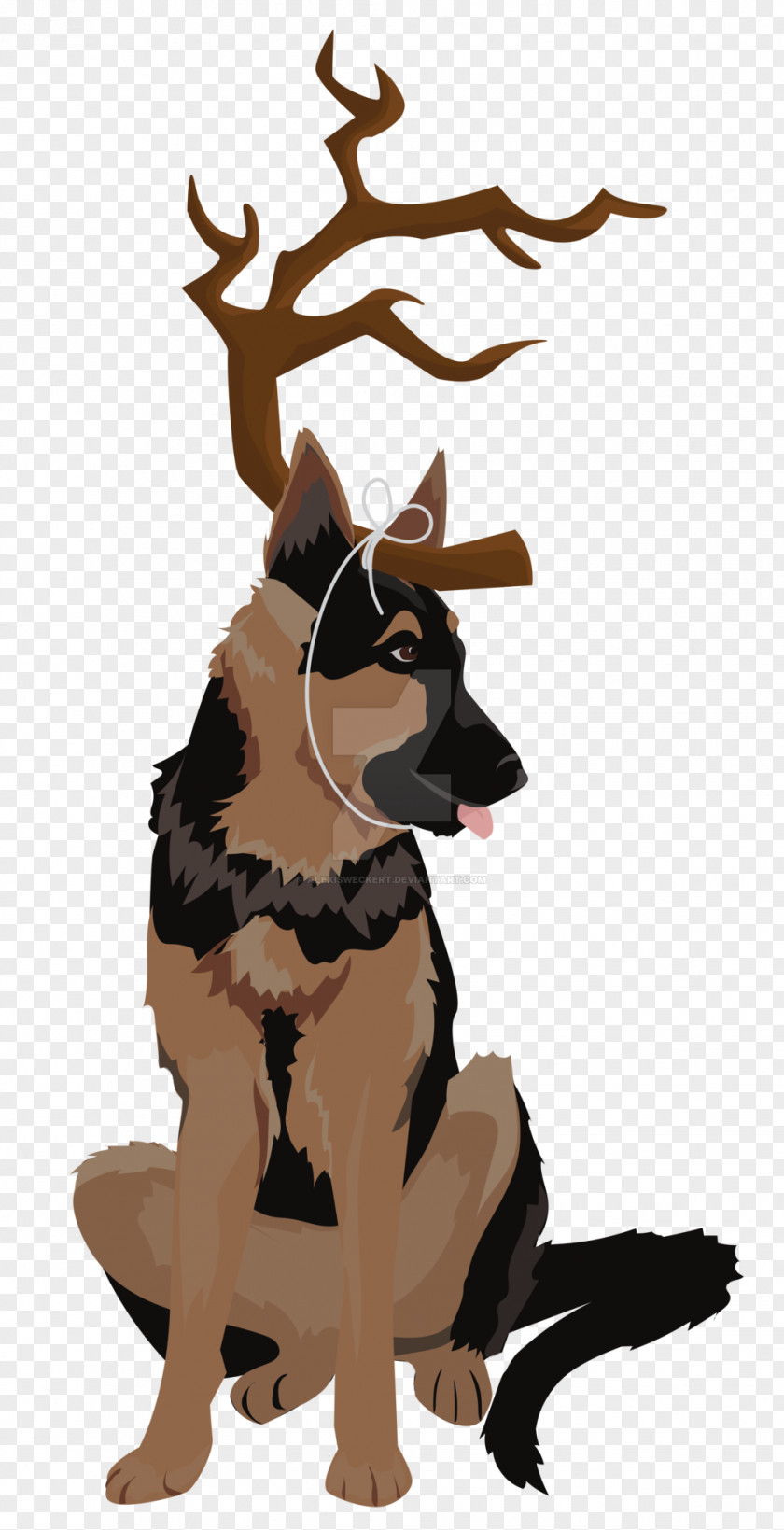 Shepherd Red X German Reindeer Cosplay Animal PNG