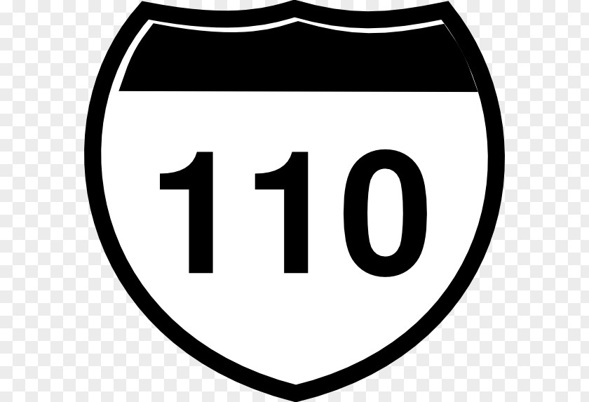 Interstate 105 110 And State Route 35 Clip Art PNG