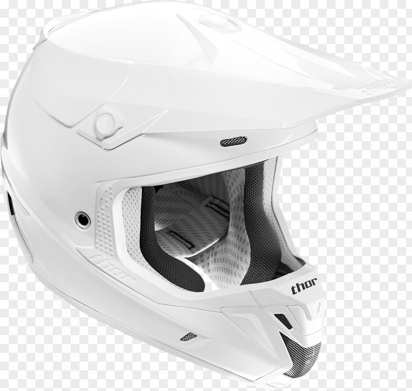 Motorcycle Helmets Motocross Enduro White PNG
