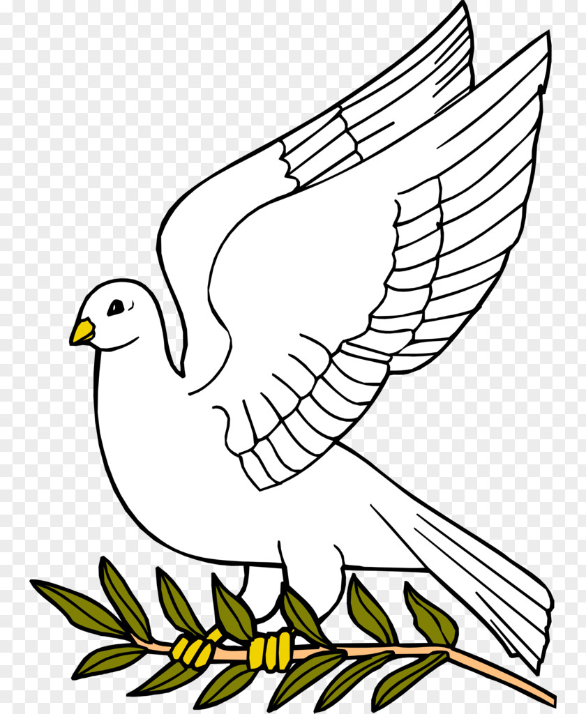 Outline Of Dove Christmas Free Content Clip Art PNG