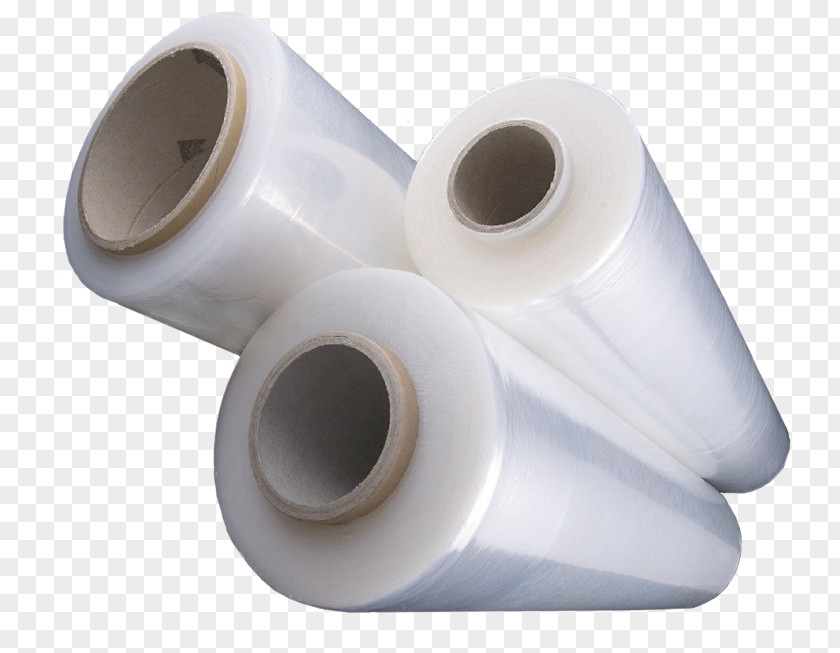 Stretch Wrap Plastic Packaging And Labeling Polyethylene Material PNG
