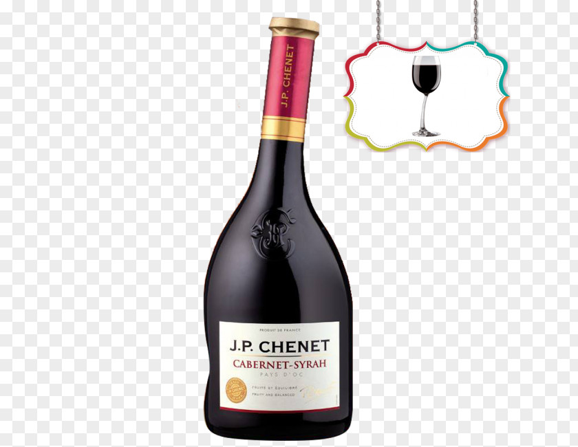 Wine Cabernet Sauvignon Red Shiraz J. P. Chenet PNG