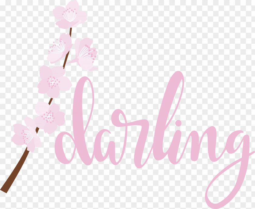 Darling Wedding PNG