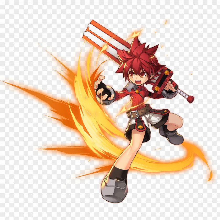 Elsword Grand Chase Elesis Video Game KOG Games PNG