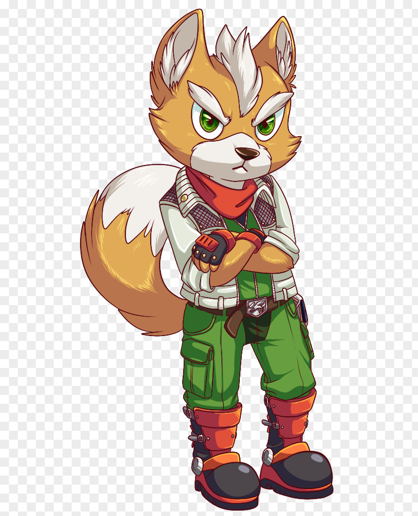 Fox Mccloud Star McCloud Art Krystal Video Games PNG