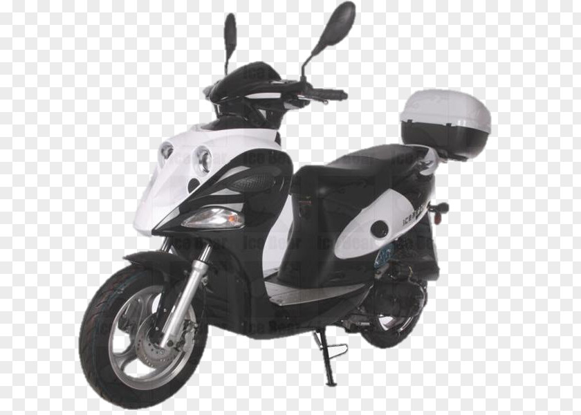 Gas Motor Scooters Car Motorized Scooter Moped Motorcycle PNG