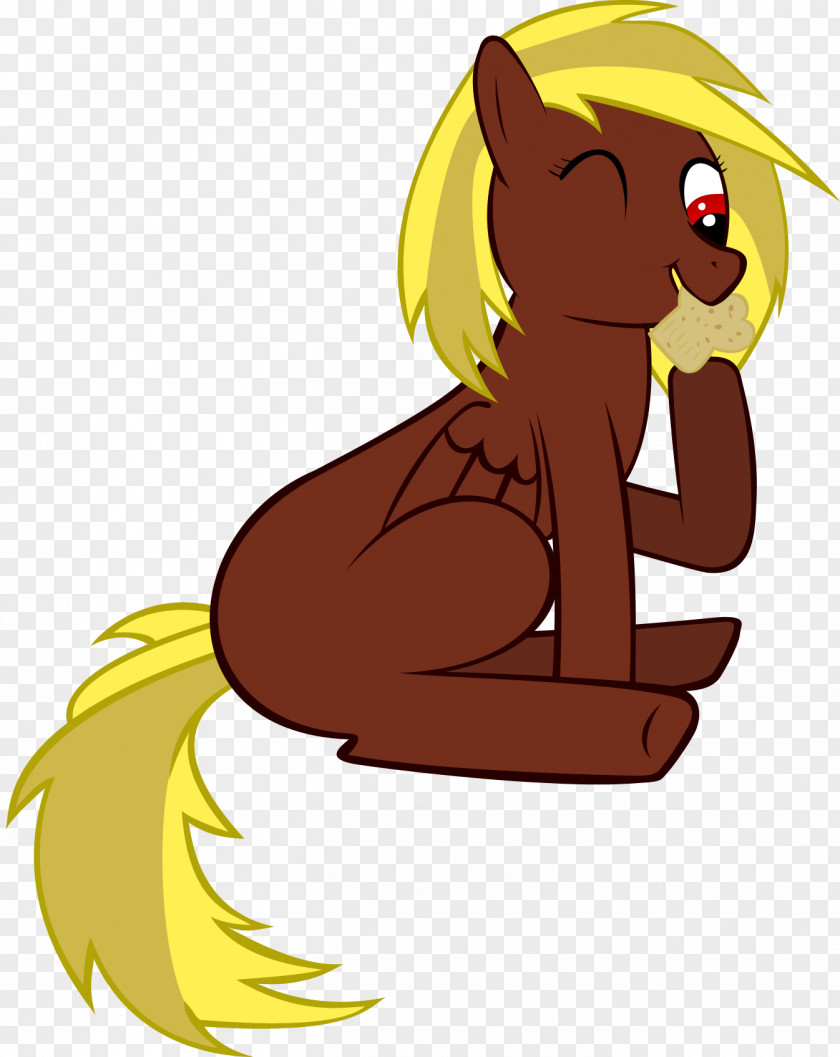 Lion Pony Mane Minecraft Muffin PNG