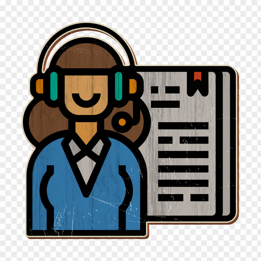 Receptionist Icon Management PNG