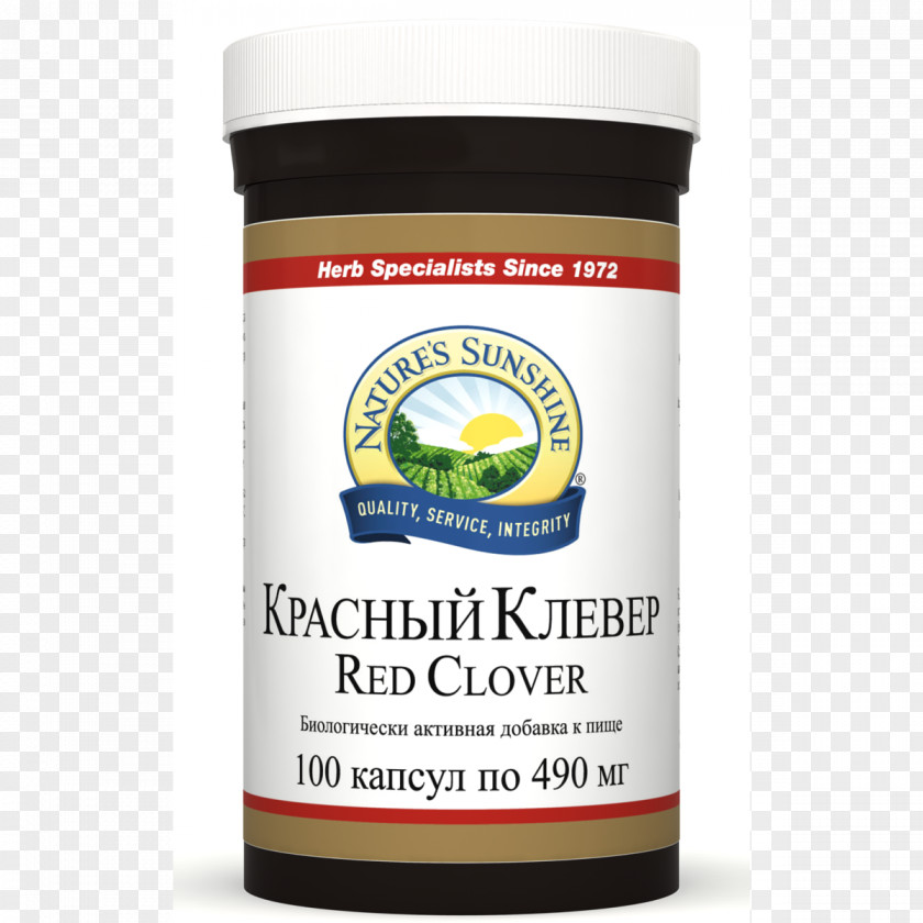 Red Clover Dietary Supplement Nature's Sunshine Products Organism Chelation Indole-3-carbinol PNG