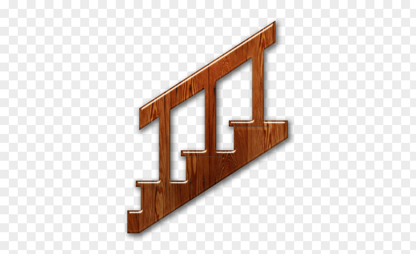 Wooden Stairs Wood Handrail Stair Riser Elevator PNG